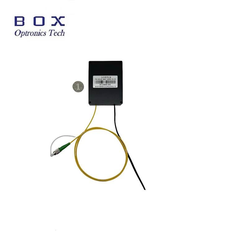 840nm 20mW SLED ब्रॉडब्यान्ड लाइट स्रोत 840nm 20mW SLED ब्रॉडब्यान्ड लाइट स्रोत